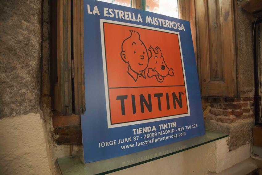 Tienda Tintín en Madrid